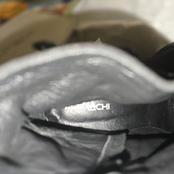 NIB! AUTHENTIC!! Elena Lachi Women's Black Suede Bootie Size 11B - Picture 7 of 12